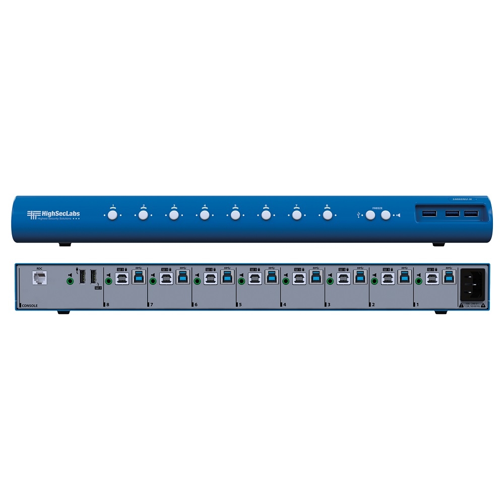 HighSecLabs 8-Port KM Switch SM80NU-N
