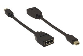 Kramer Mini DisplayPort to DisplayPort Adapter Cable ADC-MDP/DPF