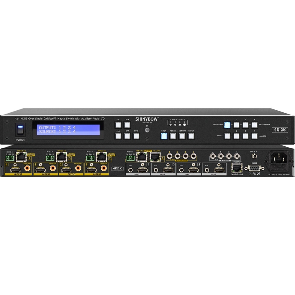 Ma trận chuyển mạch 4x4 HDMI SB-5645CAK (4K)