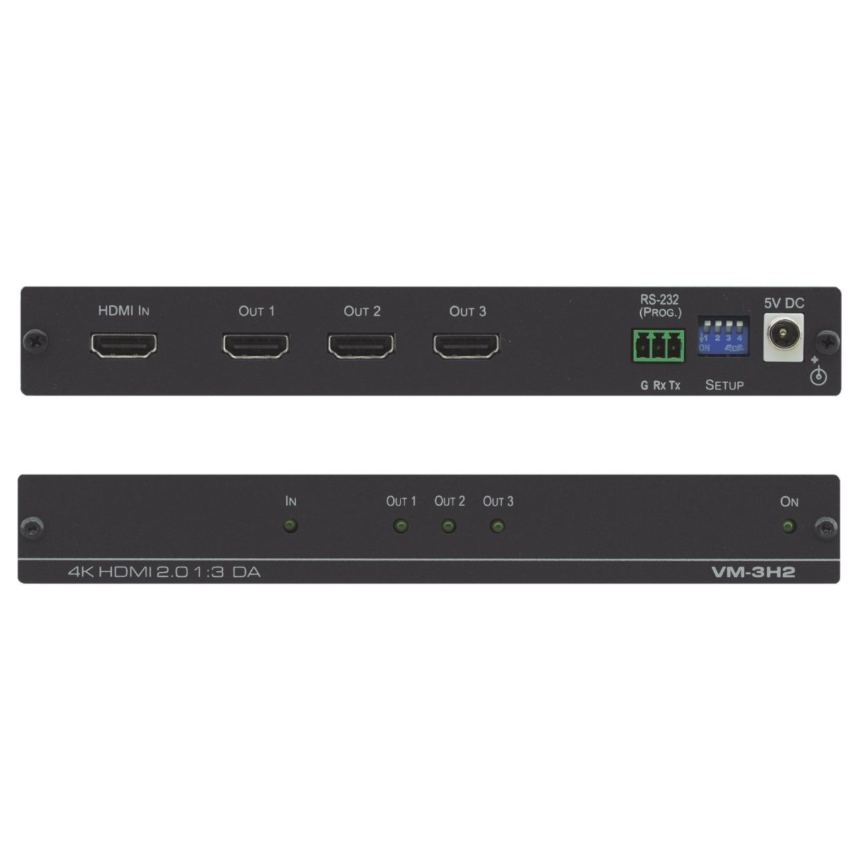 Bộ chia và khuếch đại HDMI 4K VM-3H2