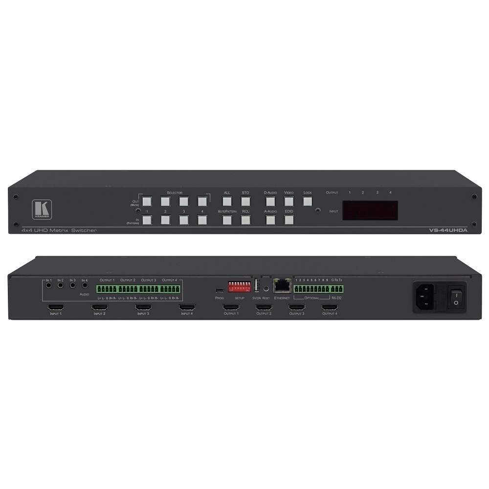 Ma trận chuyển mạch HDMI 4x4 VS-44UHDA