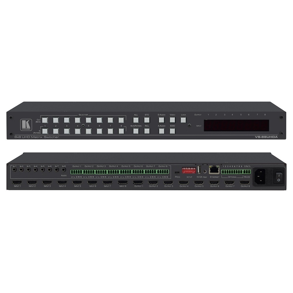 Ma trận chuyển mạch HDMI 8x8 VS-88UHDA