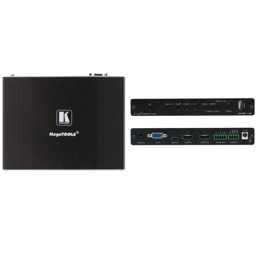 Bộ Scaler hình ảnh HDMI, USB C, VGA VP-426C