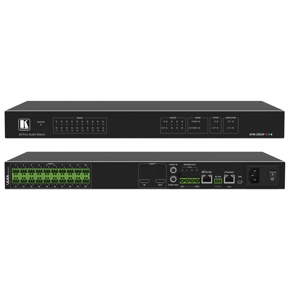 Ma trận âm thanh kết hợp DSP AFM-20DSP