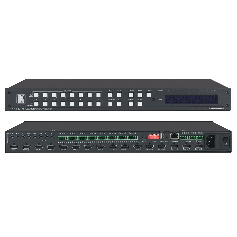 Ma trận chuyển mạch HDMI 8x8 VS-88H2A
