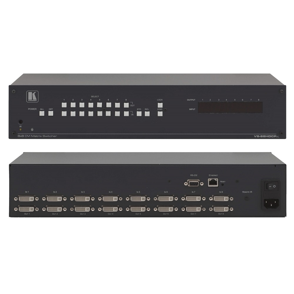 Ma trận chuyển mạch DVI 8x8 VS-88HDCPxl