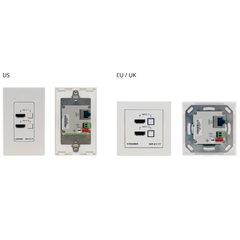 Bộ chuyển mạch HDBT gắn tường WP-211T