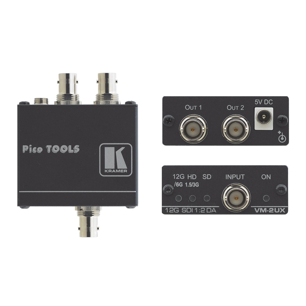 Bộ chia và khuếch đại 4K 12G SDI VM-2UX