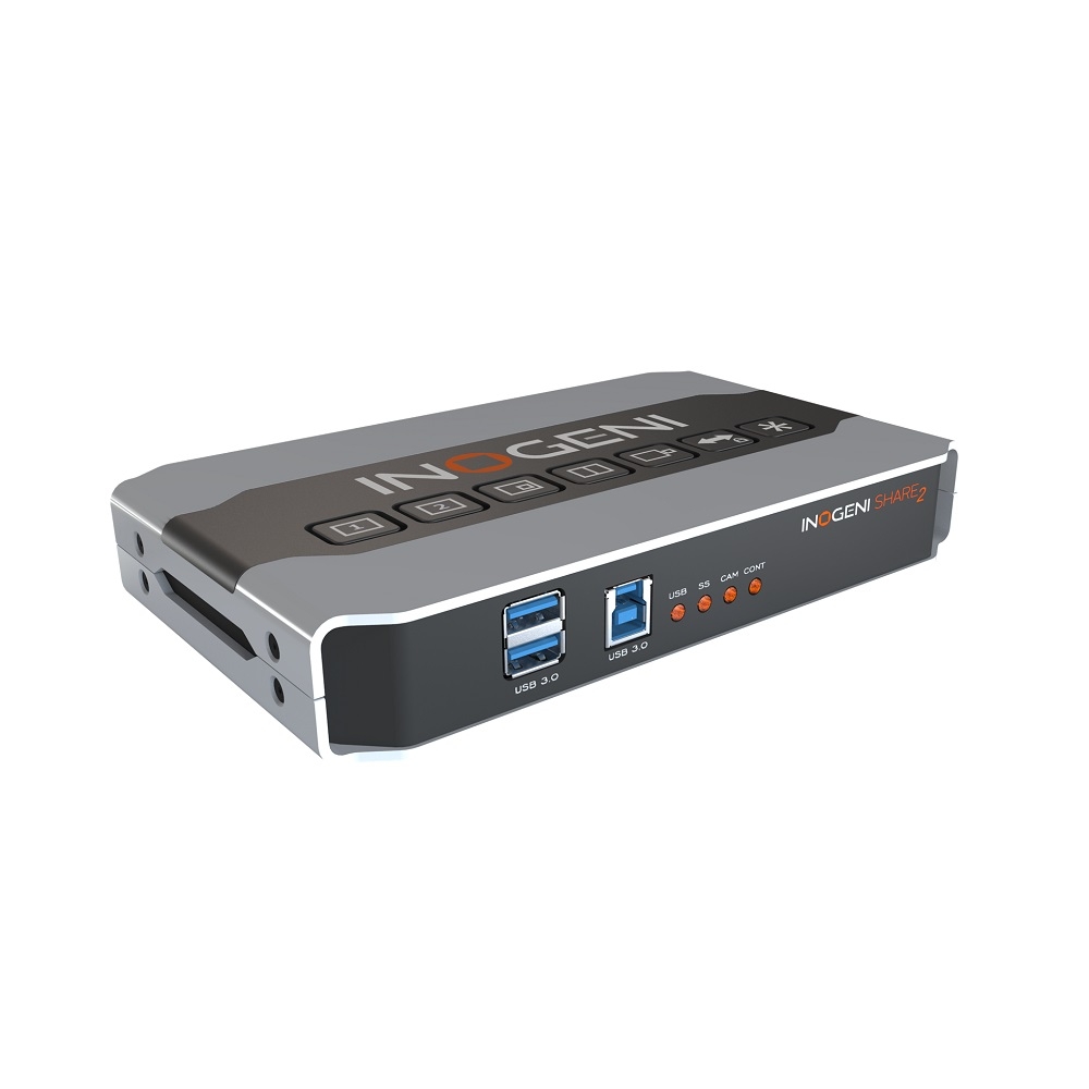 Inogeni SHARE2 Mix 2 HDMI-DVI cameras to USB 3.0