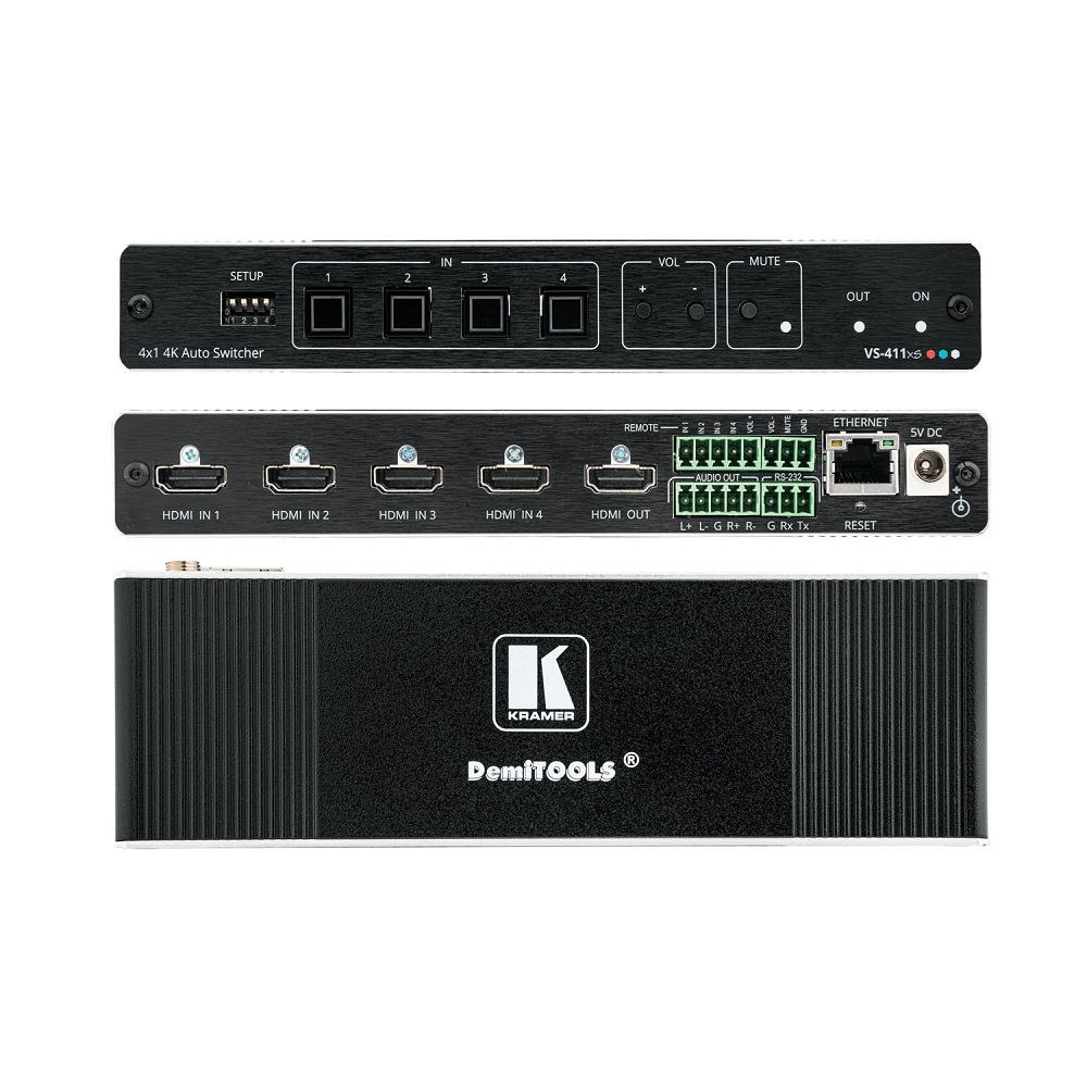 Bộ chuyển mạch thông minh HDMI 4K HDR VS-411XS