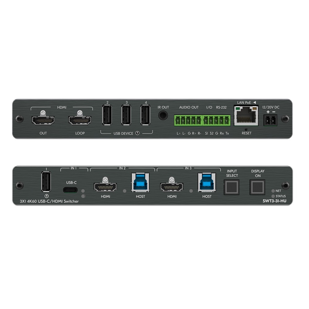 Bộ chuyển mạch tự động USB-C HDMI SWT3-31-HU