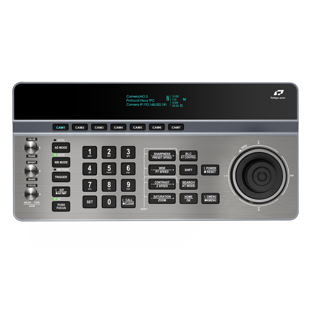 Telycam Auto Tracking Control Keyboard V-JOY+AT
